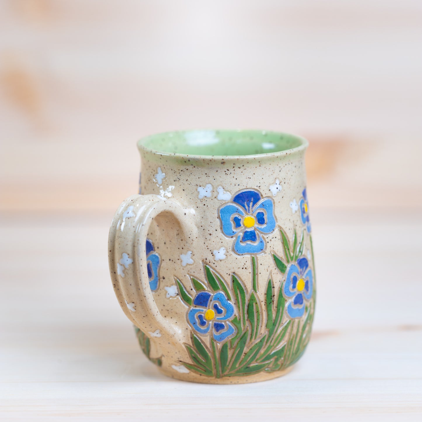 Pansy Mug - 002