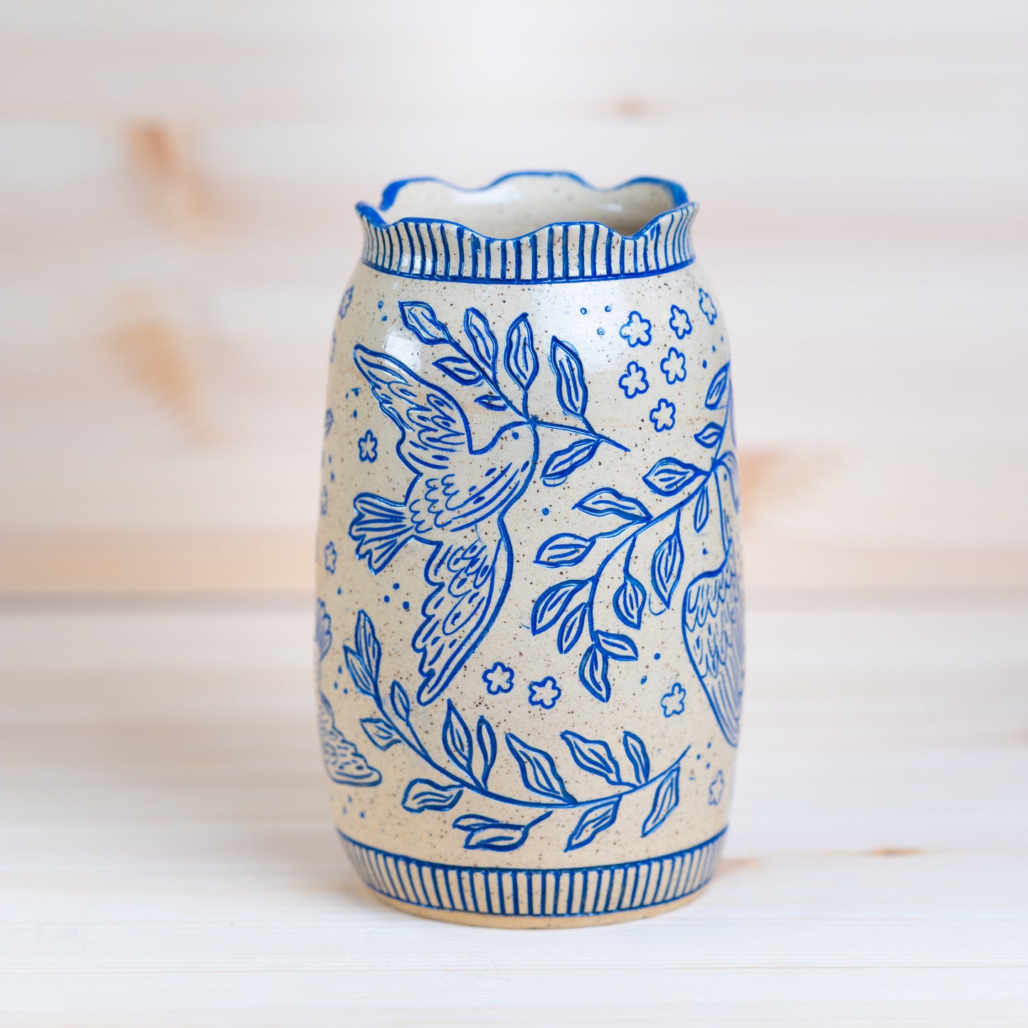 Carved Vase - 003