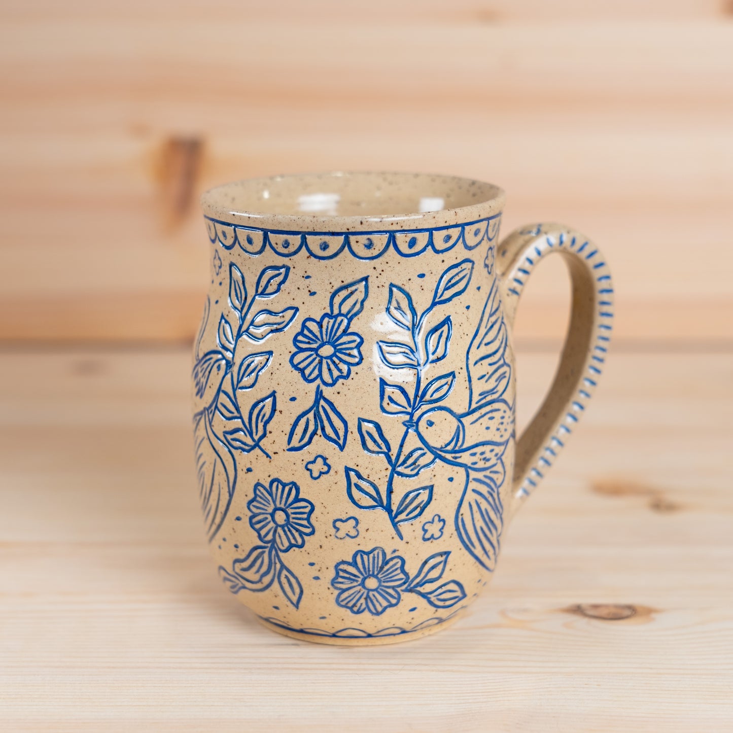 Dove Inlay Mug - 01