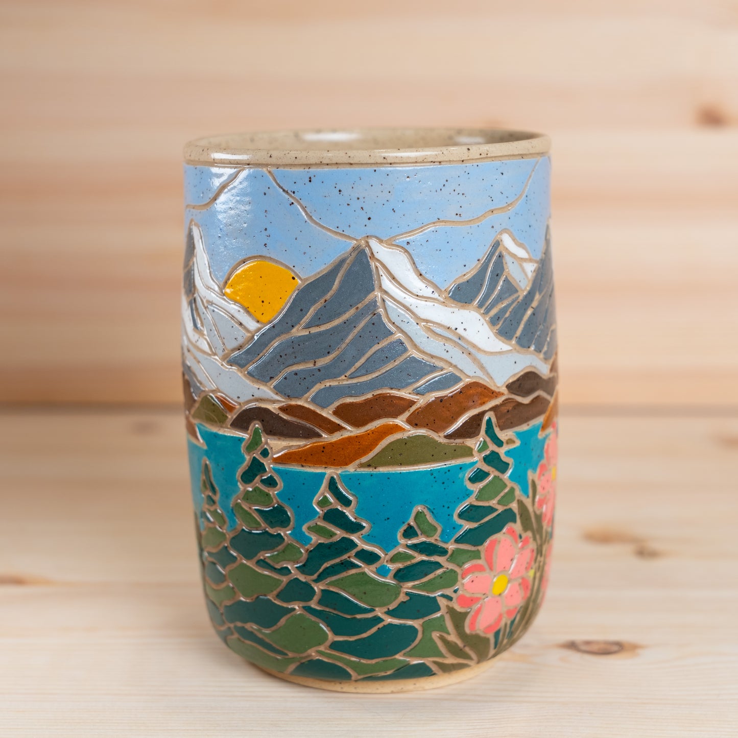 Mountain Vase