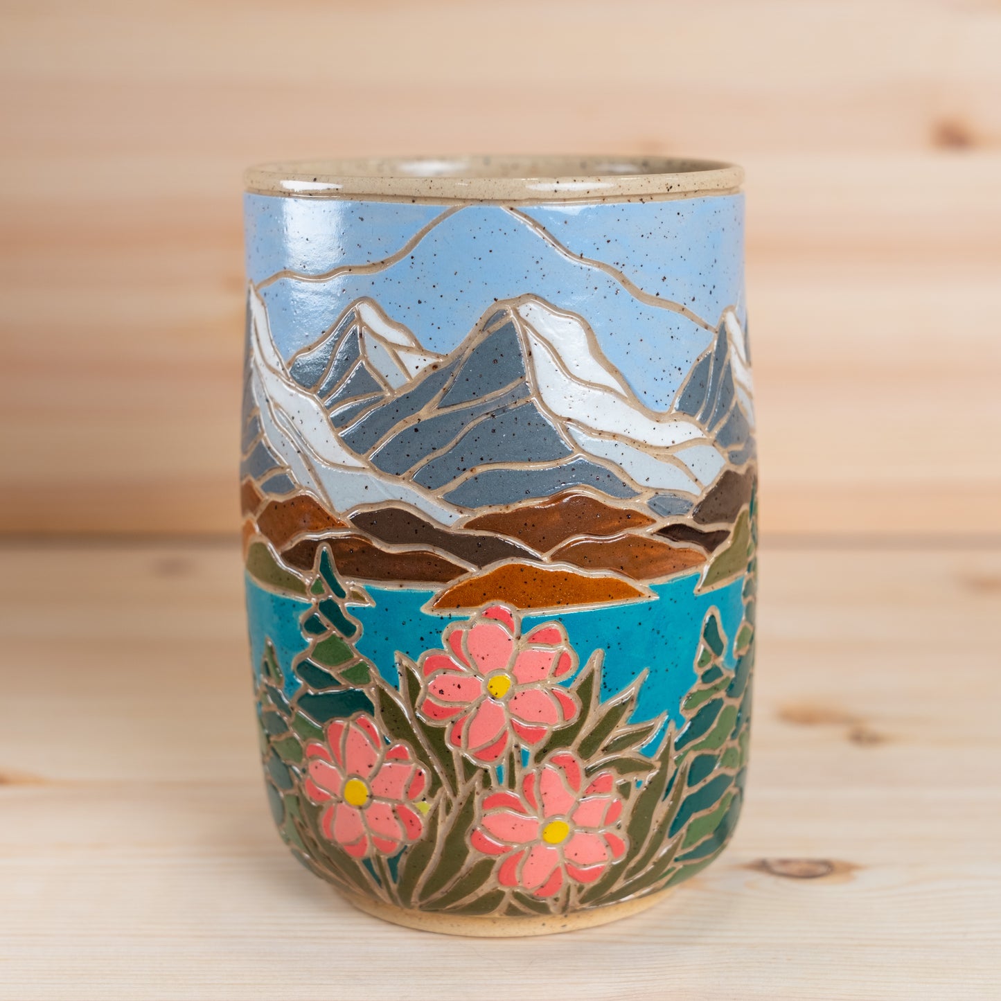 Mountain Vase