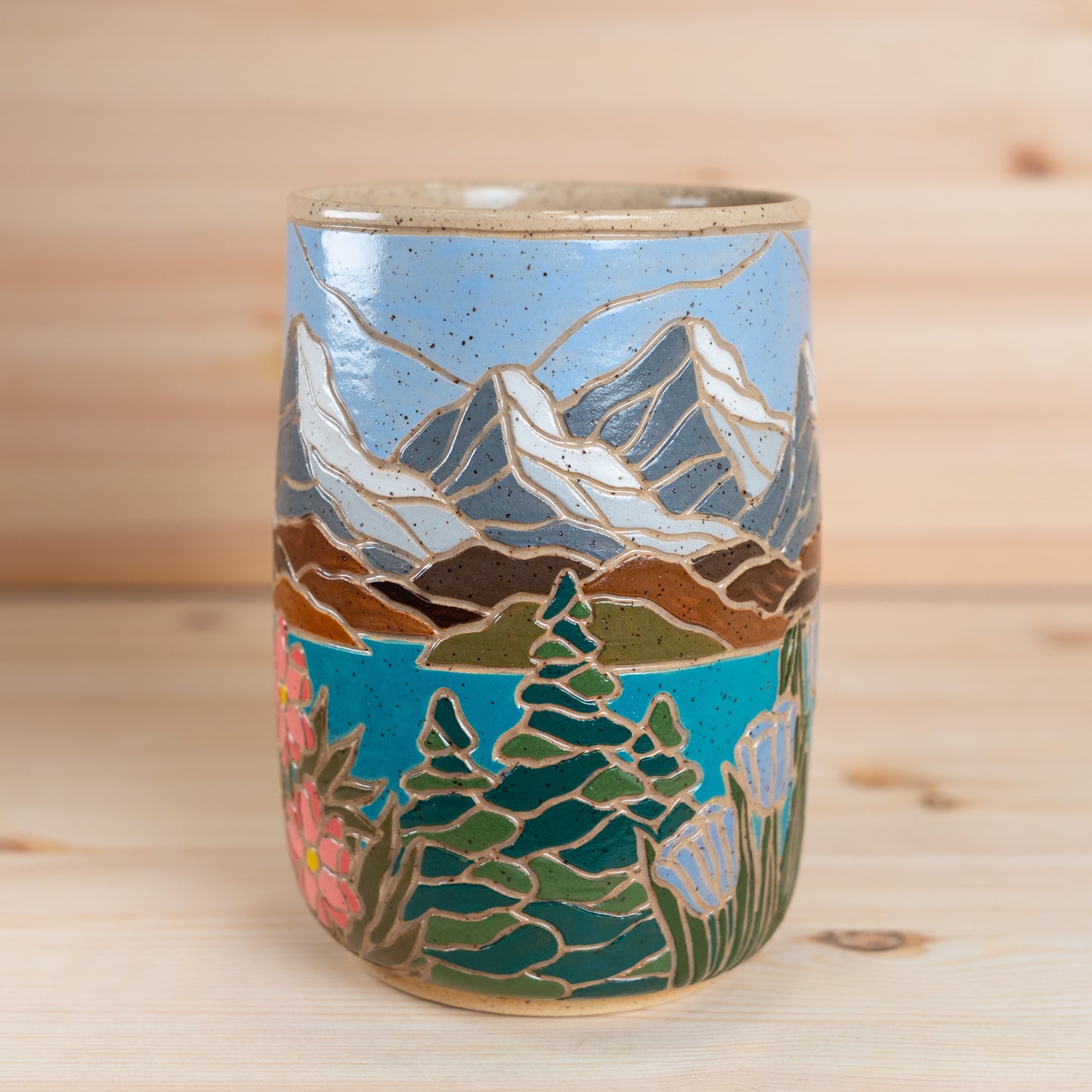 Mountain Vase