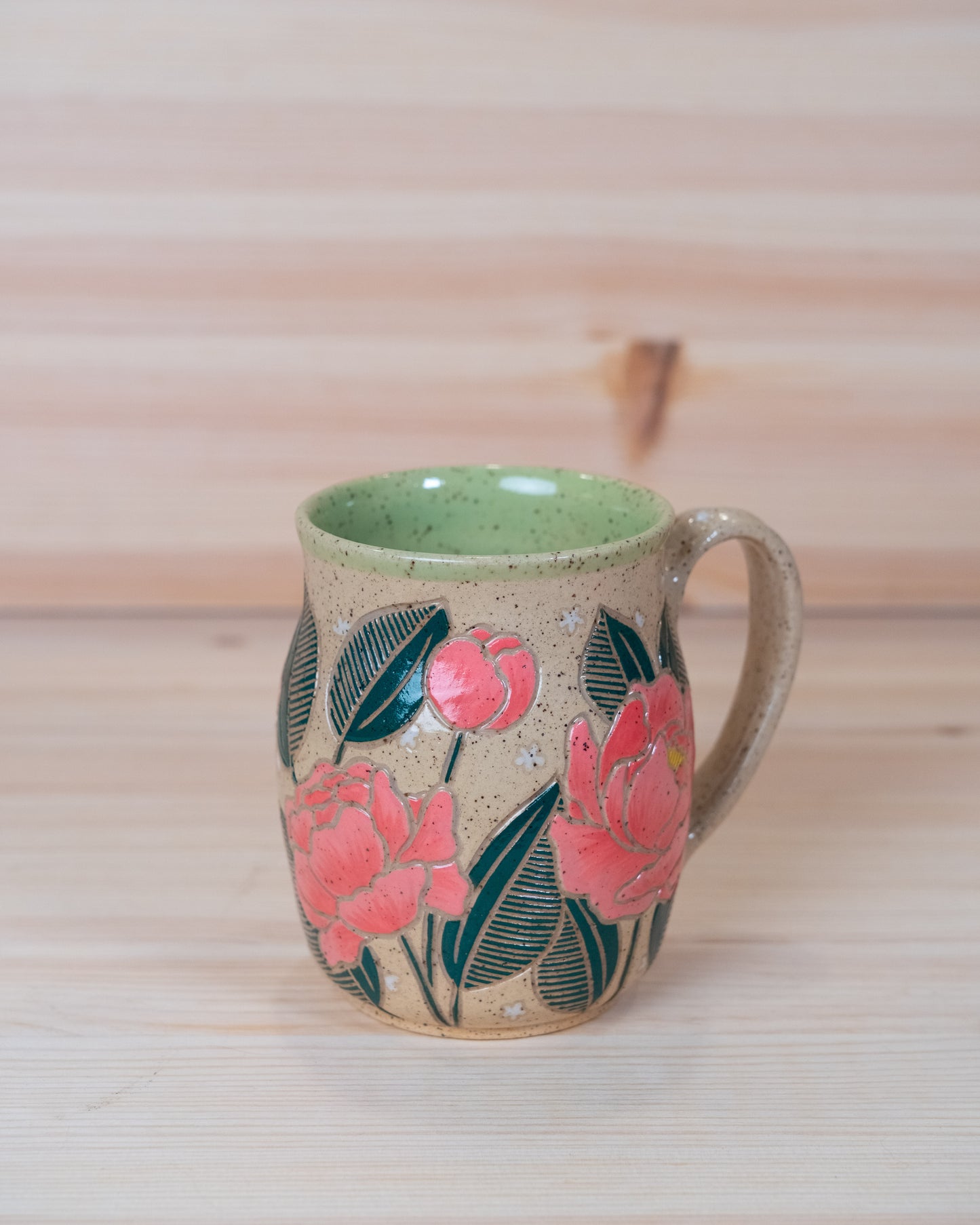 Peony Mug - 001