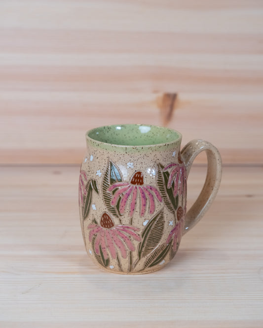 Coneflower Mug - 001