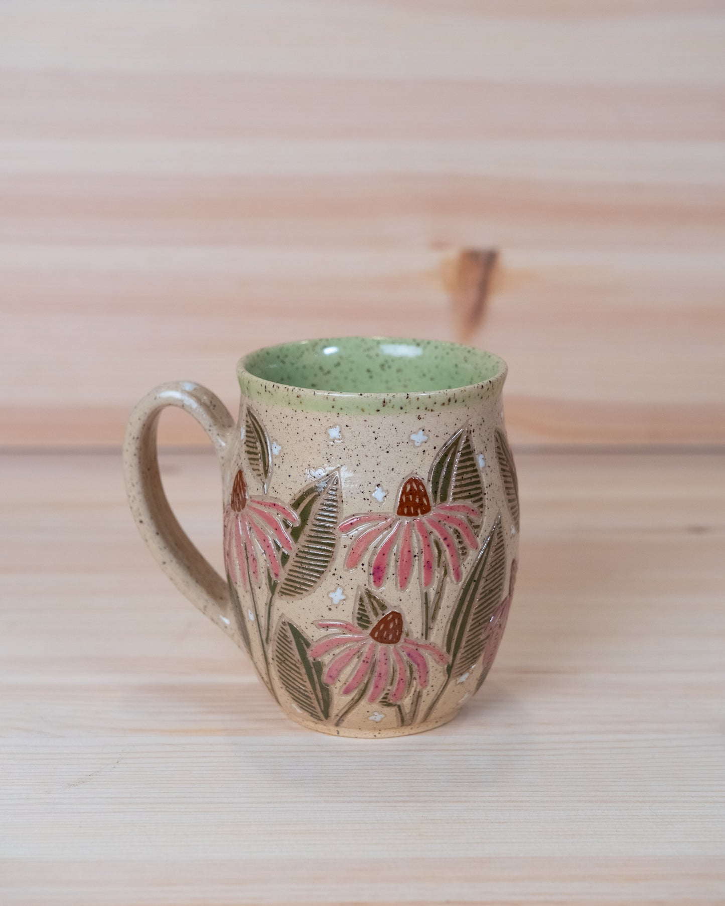 Coneflower Mug - 002