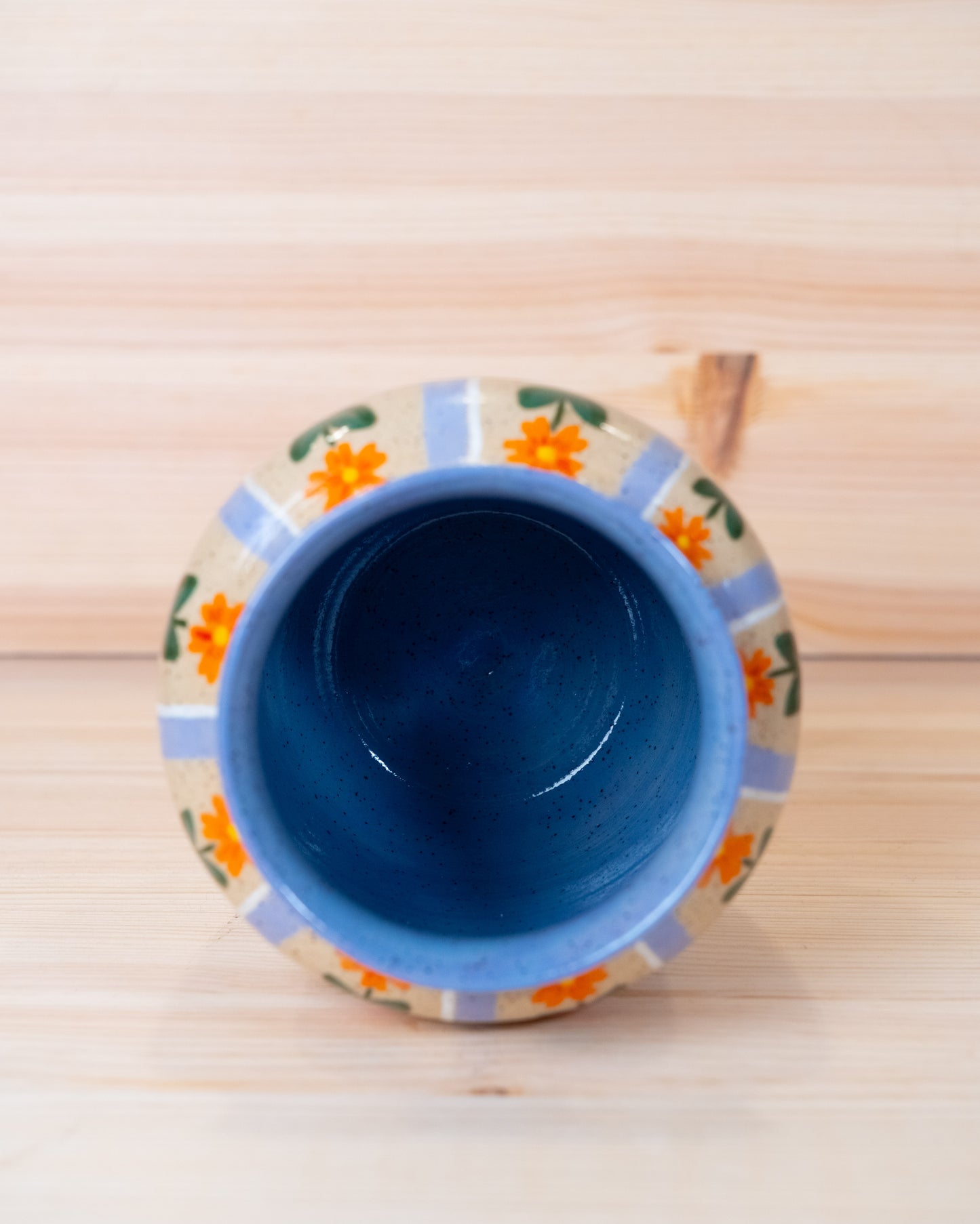 Flower Motif Vase