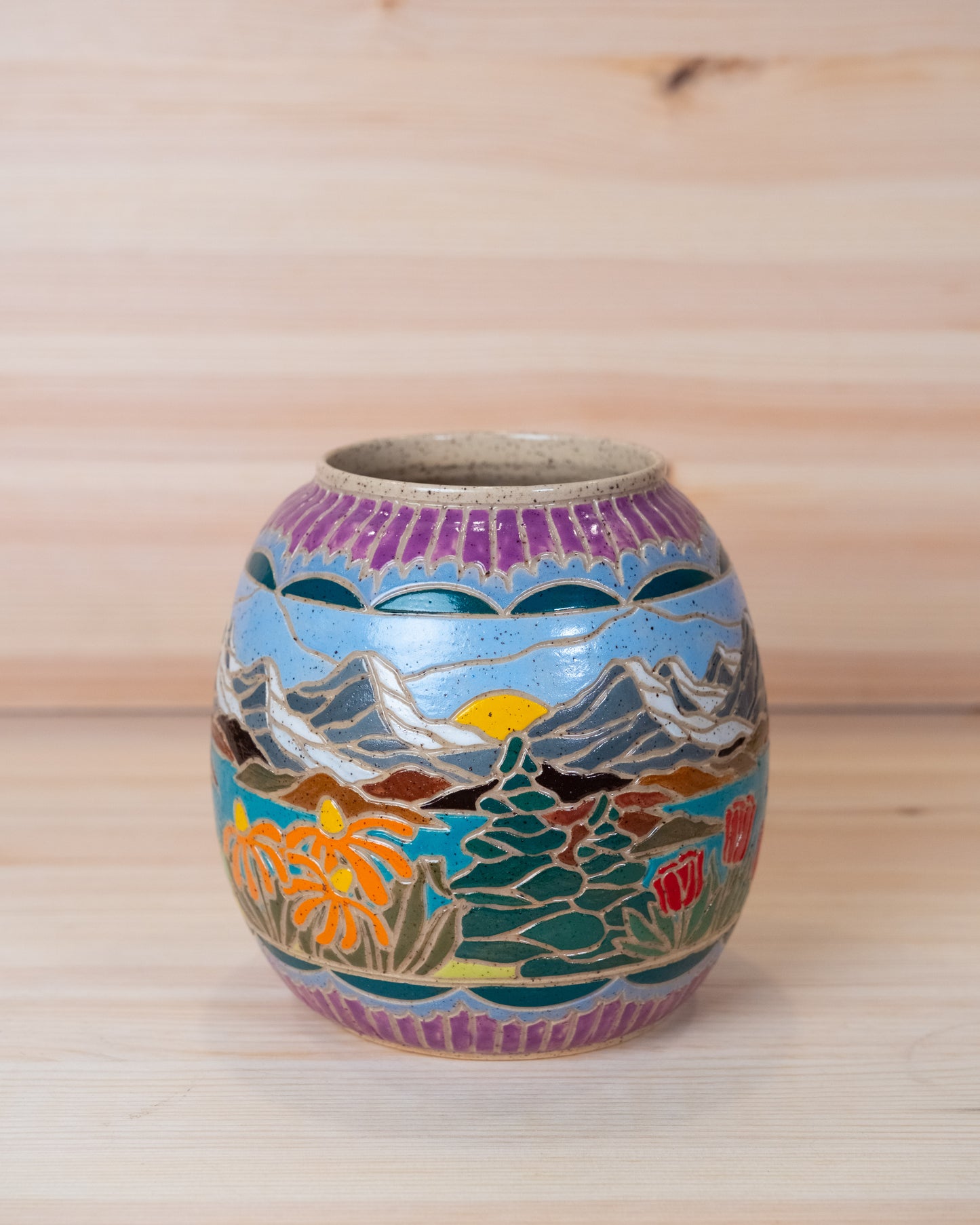 Mountain Vase