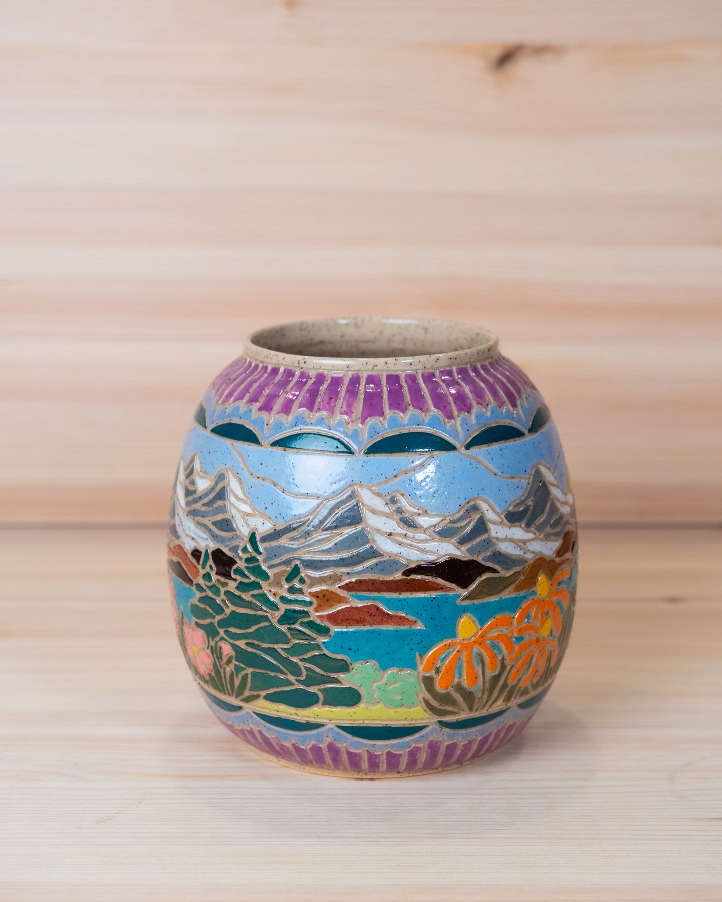 Mountain Vase