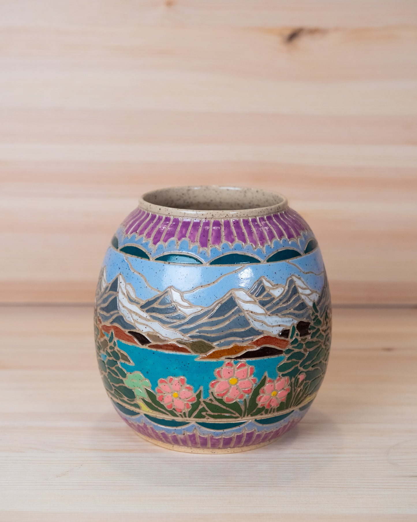 Mountain Vase