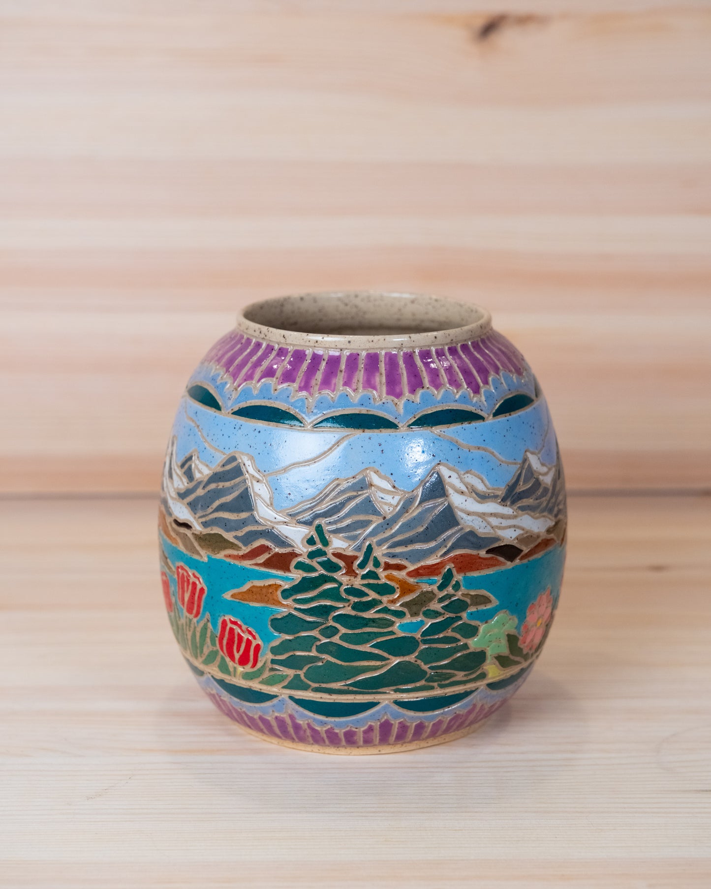 Mountain Vase