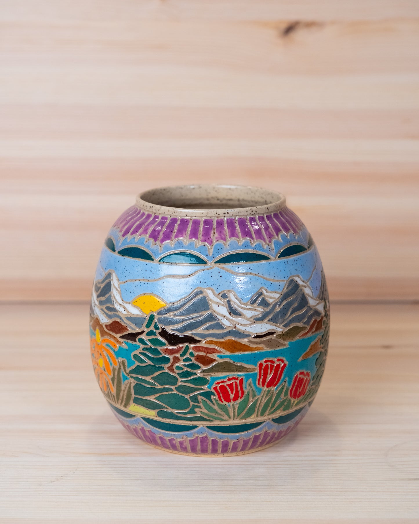 Mountain Vase