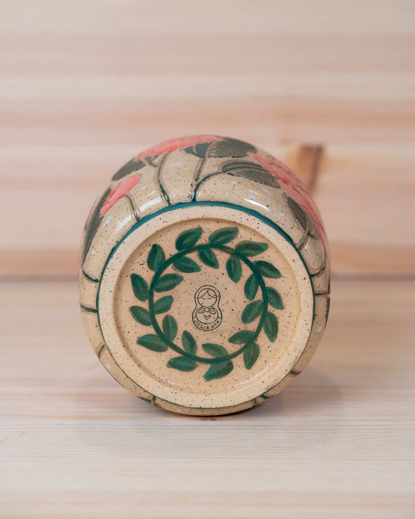 Peony Lidded Jar