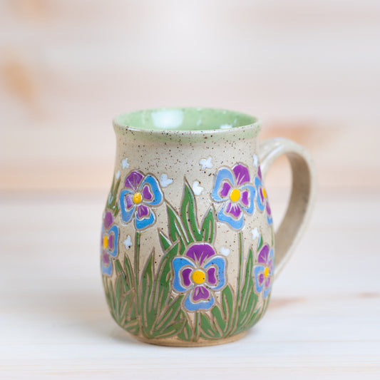 Pansy Mug - 001