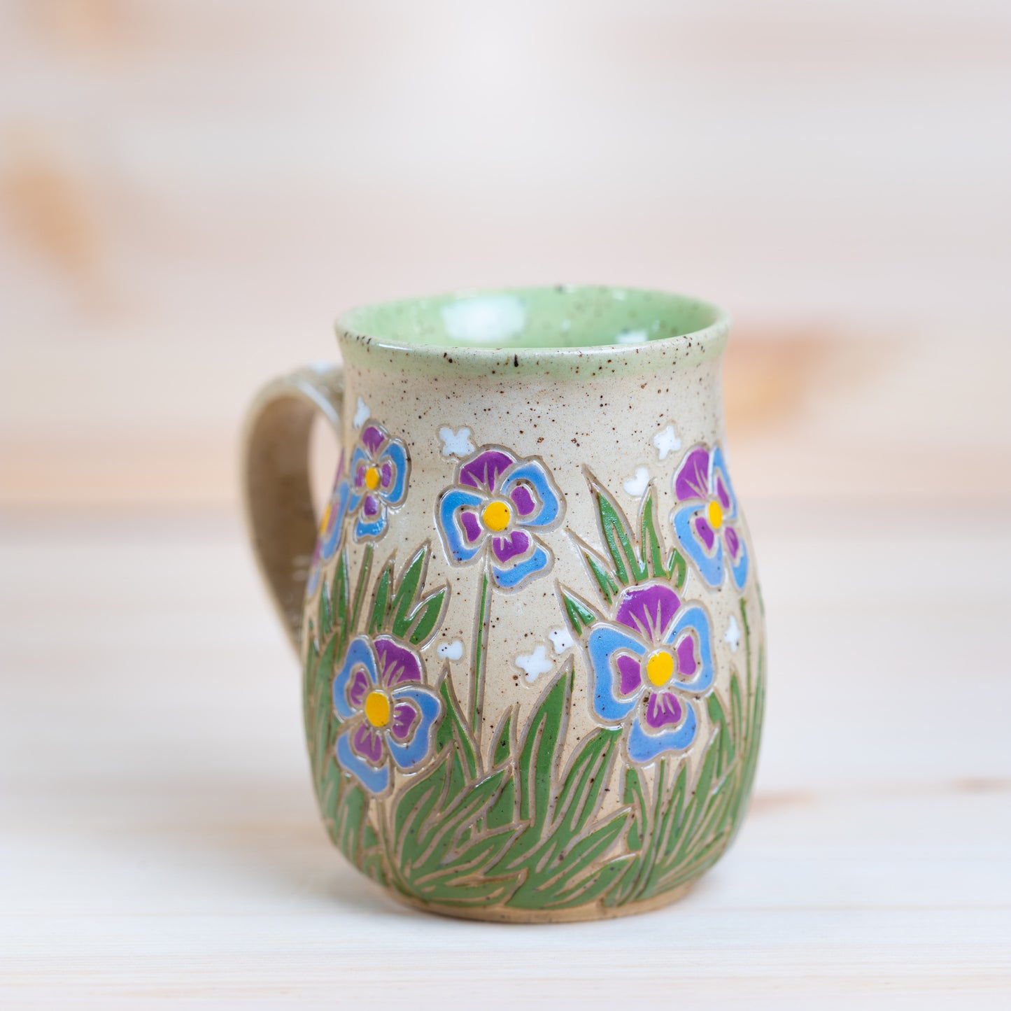Pansy Mug - 001