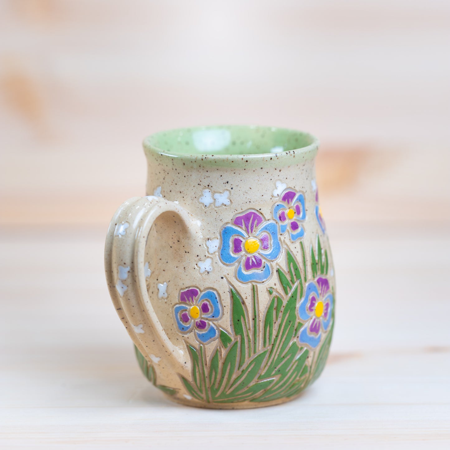 Pansy Mug - 001