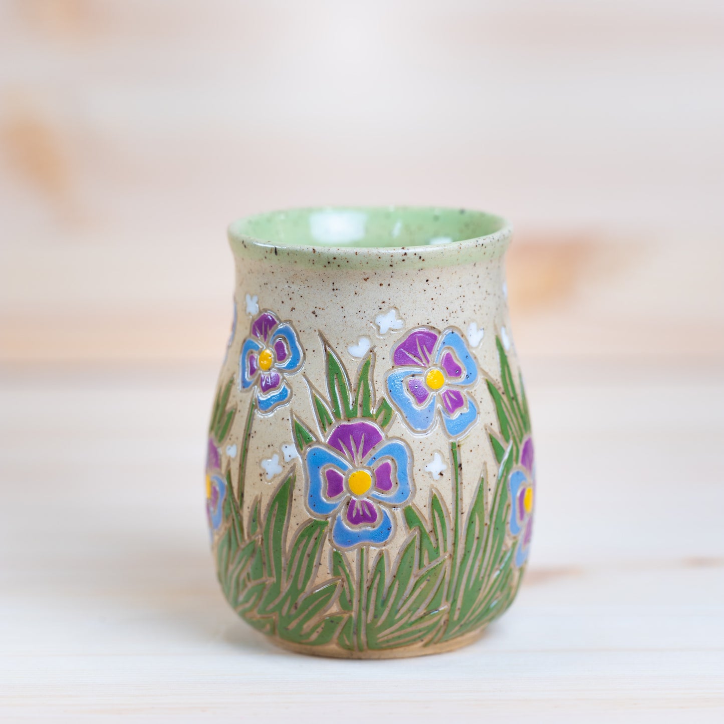 Pansy Mug - 001