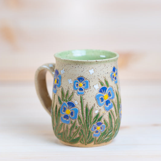 Pansy Mug - 002