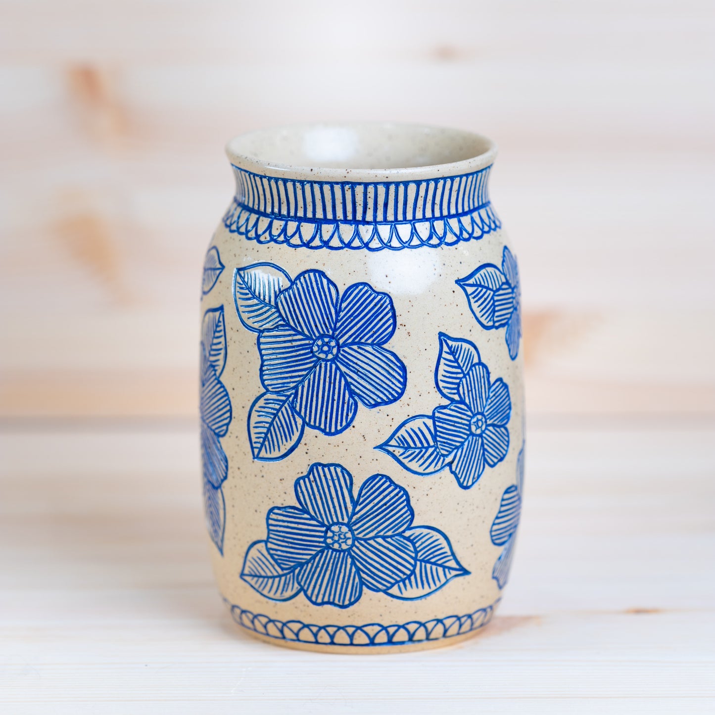 Carved Vase - 002