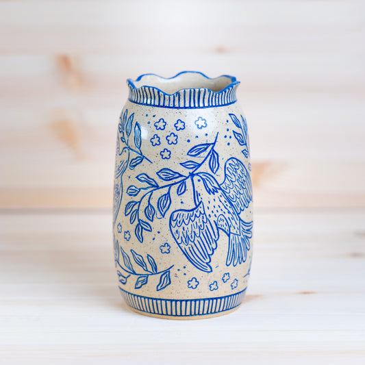 Carved Vase - 003