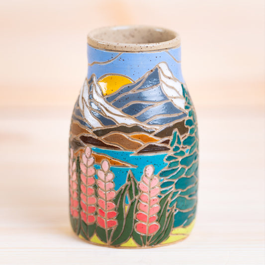 Mountain Bud Vase